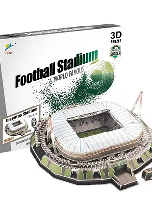 Стадион ювентус. огромные 3d пазлы "juventus stadium" трехмерный пазлы-головоломка
