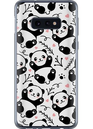 Чохол на samsung galaxy s10e панди "4318u-1646-851"