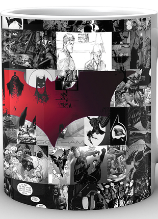 Кружка geekland белая бэтмен batman бэтмен мультифандом bm.02.033
