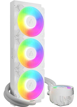 Система жидкостного охлаждения arctic liquid freezer iii pro 360 a-rgb, белый