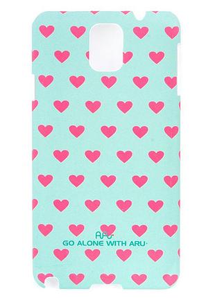 Чехол aru для samsung galaxy note 3 hearts ocean