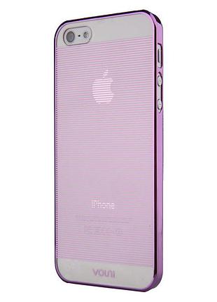 Чехол vouni для iphone 5/5s/5se brightness purple
