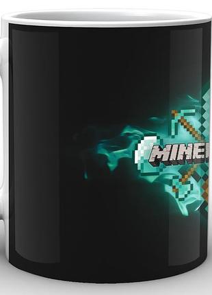 Кружка geekland minecraft майнкрафт логотип mс.02.004