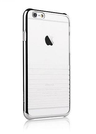 Чехол devia для iphone 6/6s melody silver 2