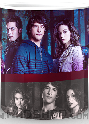 Кружка geekland біла вовченя teen wolf вовченя colour & wb tw.02.014.254