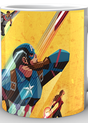 Кружка geekland капитан америка captain america комикс ca.02.037