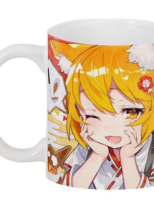 Кружка geekland заботливая 800-летняя жена the helpful fox senko-san mika pikazo fss 02.02