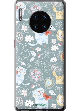 Чехол на huawei mate 30 pro котята v3 "1223u-1796-8094", чехол для телефона