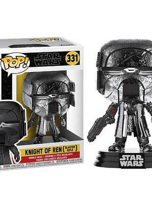 Фігурка funko pop зоряні війни лицар рен (бластерна гвинтівка) knight of ren (blaster rifle) 10 см sw kr 331
