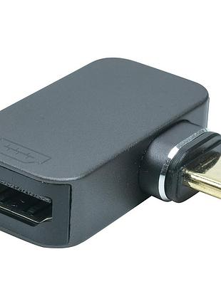 Адаптер powerplant usb type-c - hdmi, 4k, 60hz