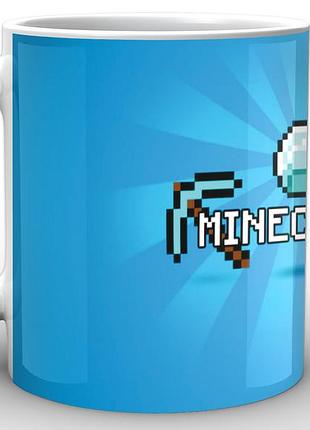 Кружка geekland minecraft майнкрафт алмаз mс.02.012