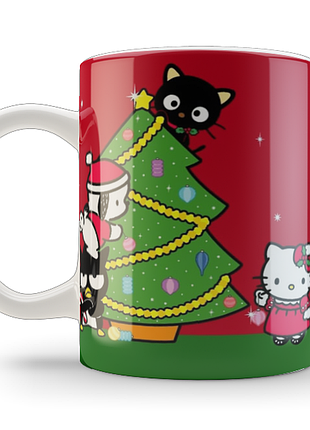 Кружка geekland хелло китти hello kitty merry christmas hk.02.01