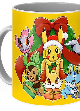 Кружка geekland покемон го pokemon go merry christmas pg.01.26.210