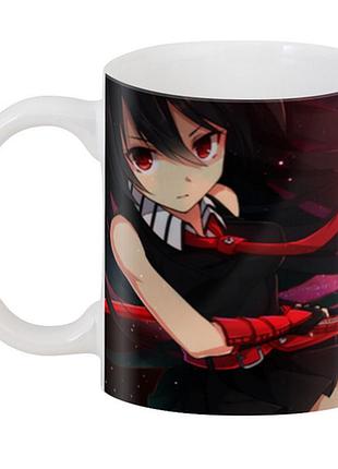 Кружка geekland белая убийца акаме akame ga kill! esdese agk 02.01