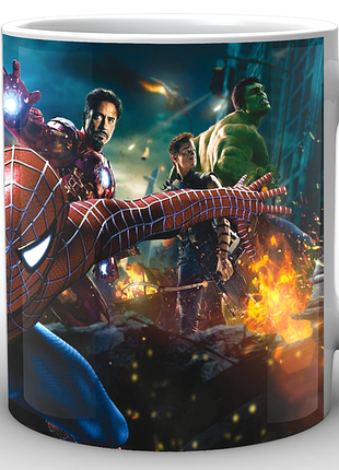 Кружка geekland людина-павук spider-man avengers sm.02.001.027