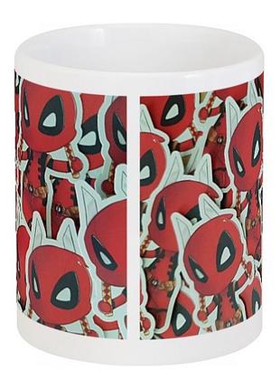 Кружка deadpool marvel geeky sticker 02.65 3