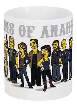 Кухоль the simpsons sons of anarchy cp 03.147