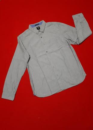 Рубашка сорочка серая р м 48 billabong1 фото