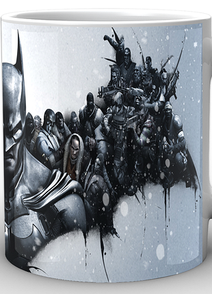 Кружка geekland белая бэтмен batman batman enemies bm.02.009