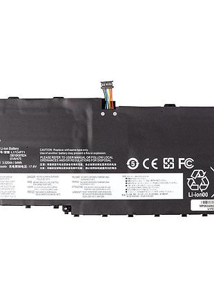 Акумулятор powerplant для ноутбуків lenovo thinkpad x1 yoga 2018 (l17c4p71) 15.36v 3520mah