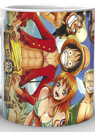 Кружка geek land белая большой куш one piece разыскиваются op.02.006
