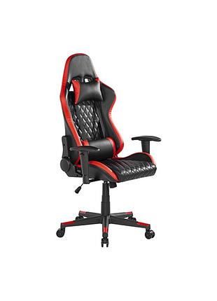 Игровое кресло hismart ch06-24 с подголовником и поясничной поддержкой