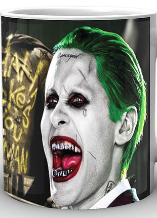 Кружка geekland белая джокер joker batman jk.02.019
