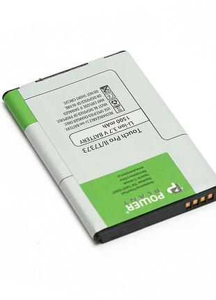 Акумулятор powerplant htc touch pro ii (ba s390) 1500mah