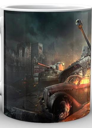 Кружка world of tanks мир танков постер wt.02.073
