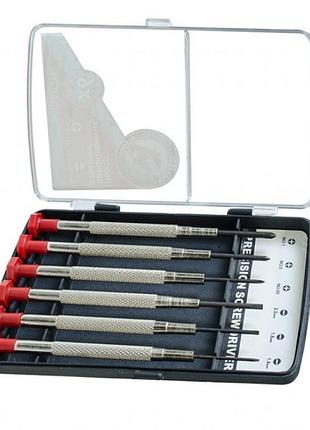 Набор часовых отверток 6 шт. intertool ht-0436