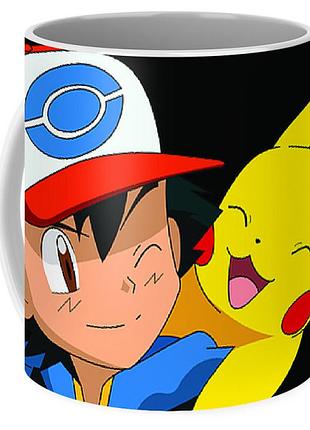 Кружка geekland покемон го pokemon go ash and pikachy pg.01.14.601