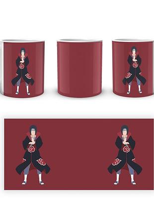 Кружка geek land белая наруто naruto итачи боевая стойка na.02.343