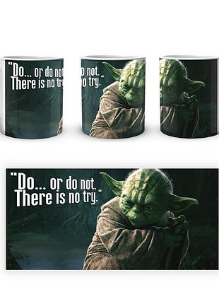 Кружка geek land біла star wars майстер йода do or do not sw.002.360