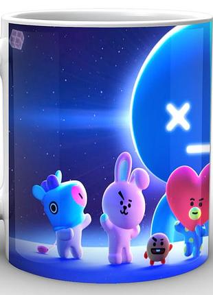 Кухоль geekland бт21 тварини bt21 bts 02.43