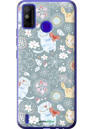 Чехол на tecno spark 6 go ke5 котята v3 "1223u-2452-8094", чехол для телефона
