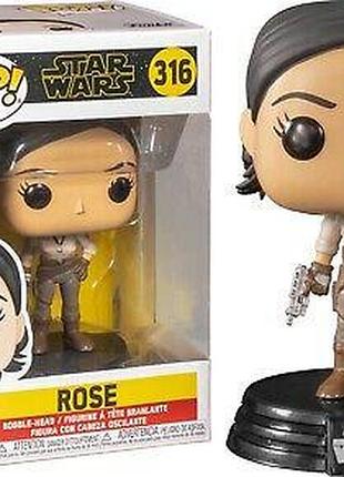 Фигурка funko pop фанко поп star wars роуз rose звёздные войны 10 см sw r 316