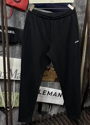 Штани чоловічі hugo boss logo joggers чорний l