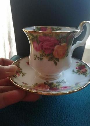 Вінтажна кавова пара royal albert 2