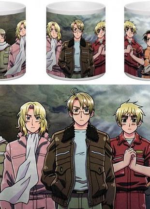Кружка hetalia пиджаки ht18