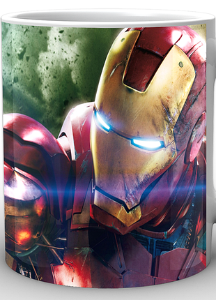 Кружка geekland біла залізна людина iron man тоні старк залізна людина im.02.084