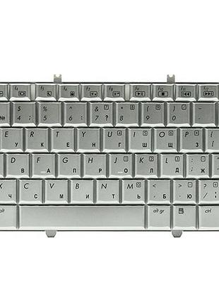 Клавиатура для ноутбука hp pavilion dv5, dv5t, dv5-1000 серебристый, серебристый фрейм