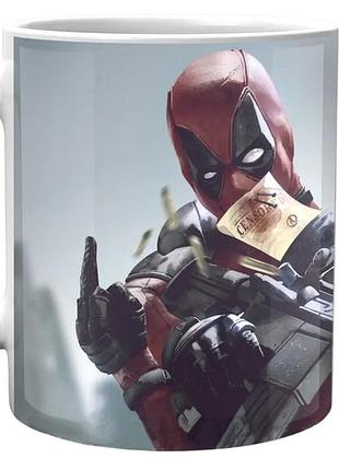 Кружка deadpool, ryan reynolds, marvel 02.46.448