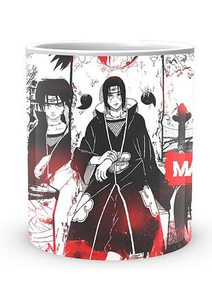 Кружка geek land белая наруто naruto в прыжке на красном фоне na.02.597