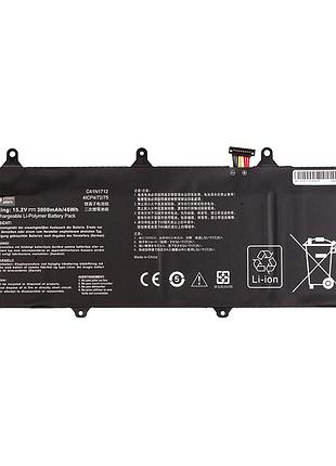 Аккумулятор powerplant для ноутбуков asus rog zephyrus (c41n1712) 15.2v 3000mah