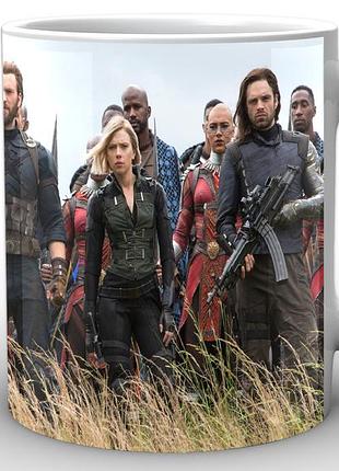 Кружка geekland белая avengers мстители перед боем ag.02.008