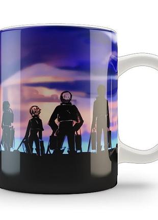 Кружка geek land біла атака титанів attack on titan герої at.02.022