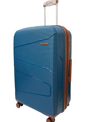 Валіза worldline airtex 293 колір синій розмір великий l