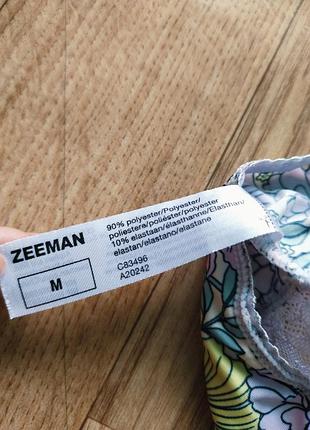 Изысканные цветочные трусики xs/s zeeman 7