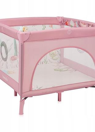 Манеж lionelo mille plus pink
