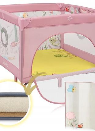Манеж lionelo mille plus pink 2
